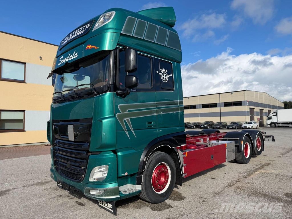 DAF XF530 6X2*4 EURO6 + CHASSIS 7350MM Šasija ar kabīni