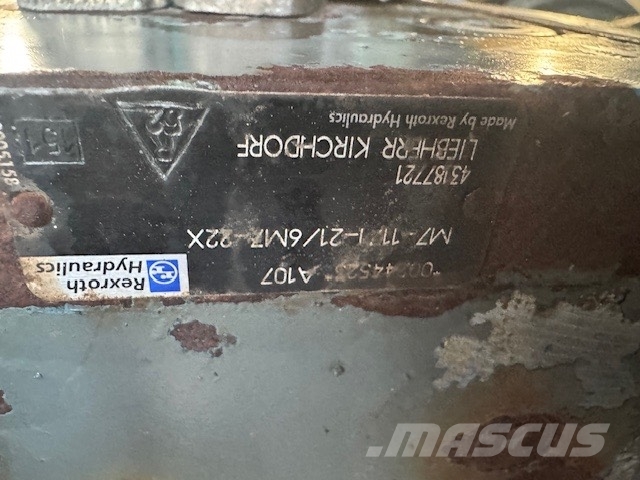 Liebherr R 904 B ROZDZIELACZ HYDRAULICZNY Hidráulica