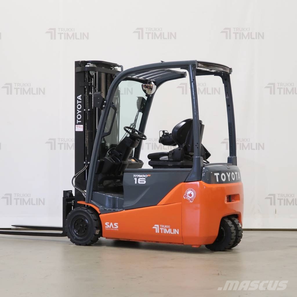 Toyota 8FBE16T Electric forklifts