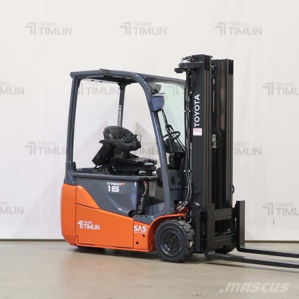 Toyota 8FBE16T Electric forklifts