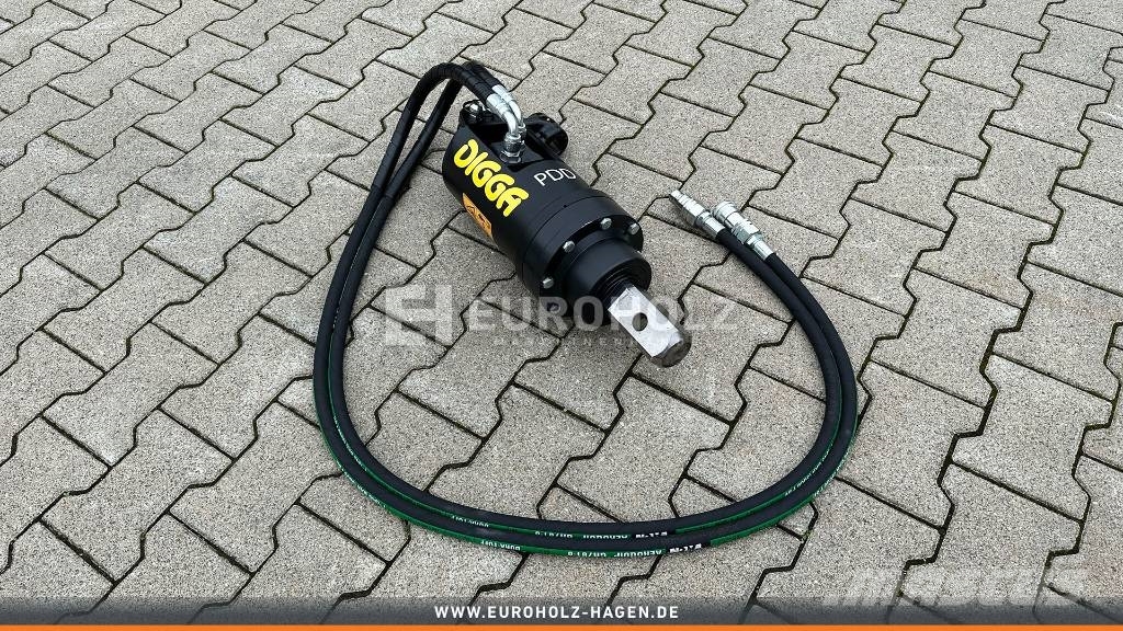  [Digga] Digga PDD Erdbohrer Motor mit Schläuchen 2 Τρυπάνια