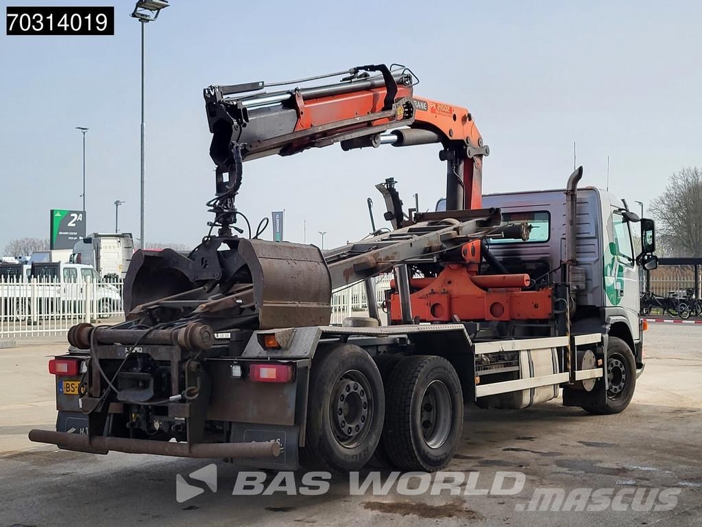 Volvo FM 340 FM 6X2 NL-Truck Palfinger PK21502 Kran Cran 훅 리프트 트럭