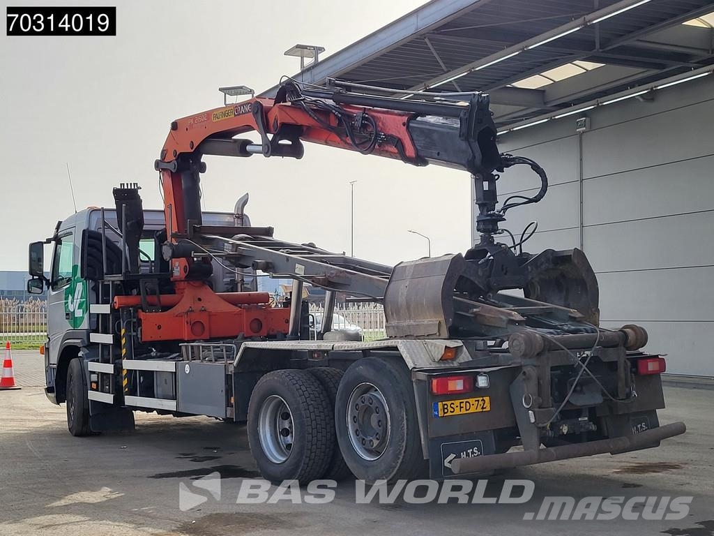 Volvo FM 340 FM 6X2 NL-Truck Palfinger PK21502 Kran Cran 훅 리프트 트럭