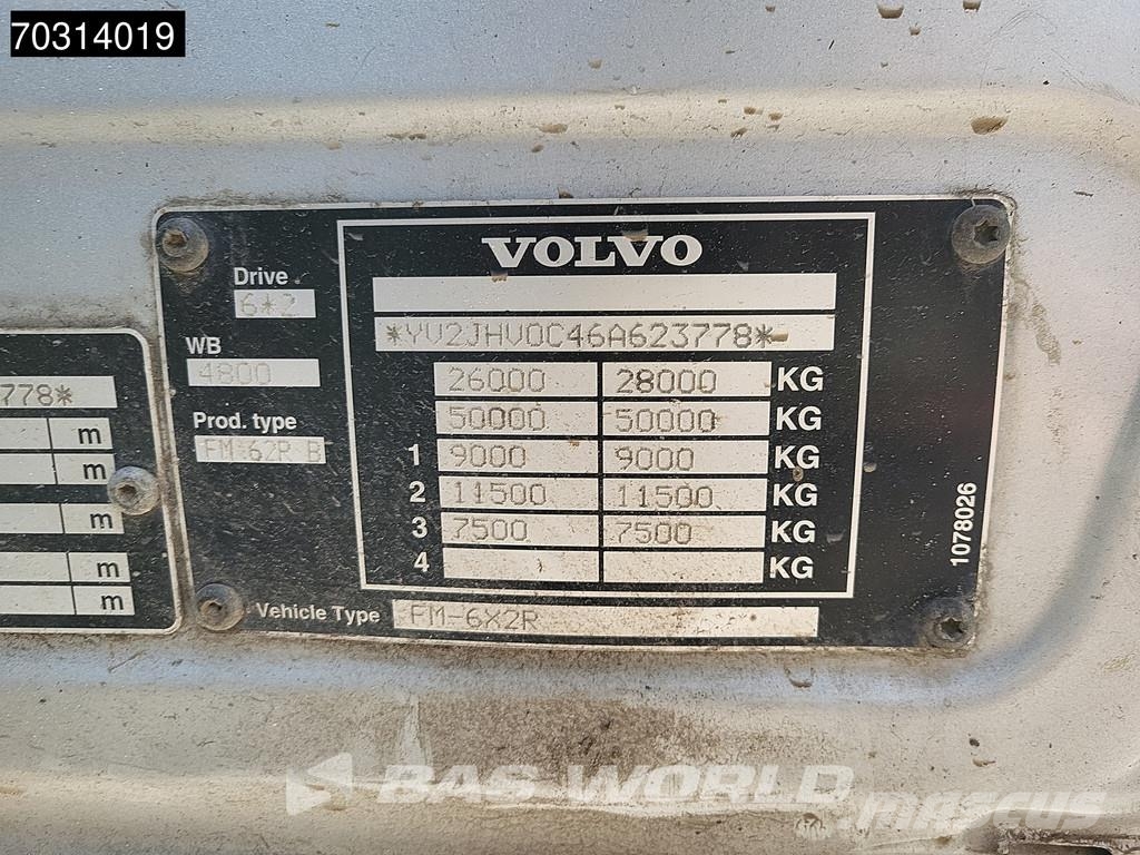 Volvo FM 340 FM 6X2 NL-Truck Palfinger PK21502 Kran Cran 훅 리프트 트럭
