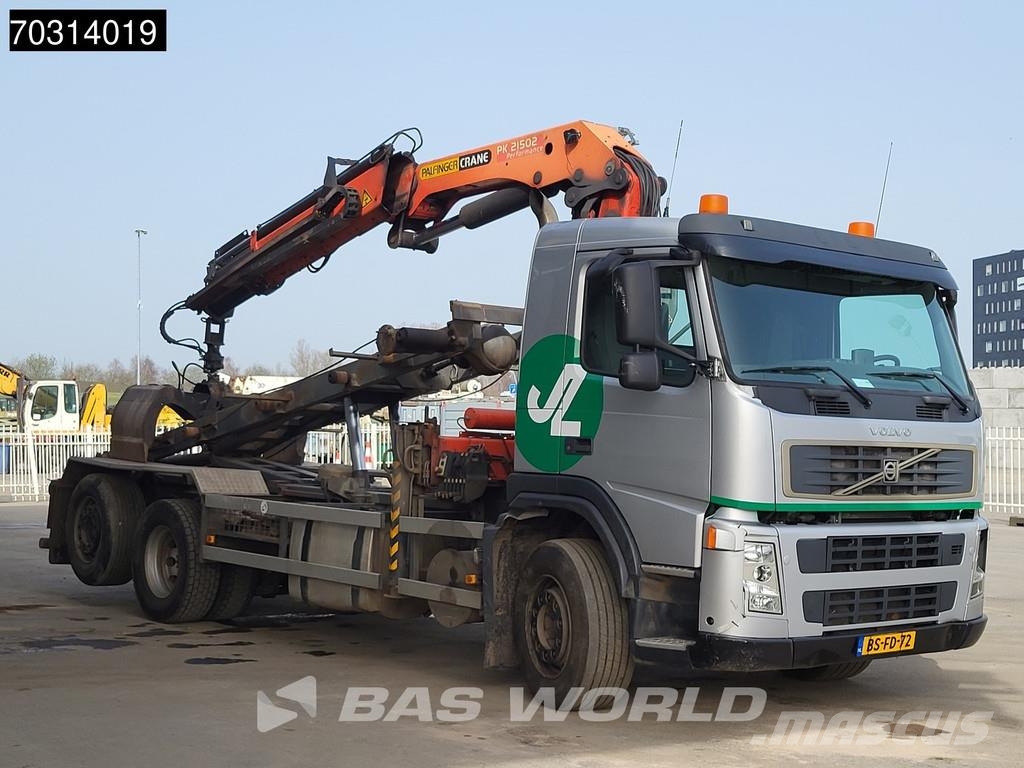 Volvo FM 340 FM 6X2 NL-Truck Palfinger PK21502 Kran Cran 훅 리프트 트럭