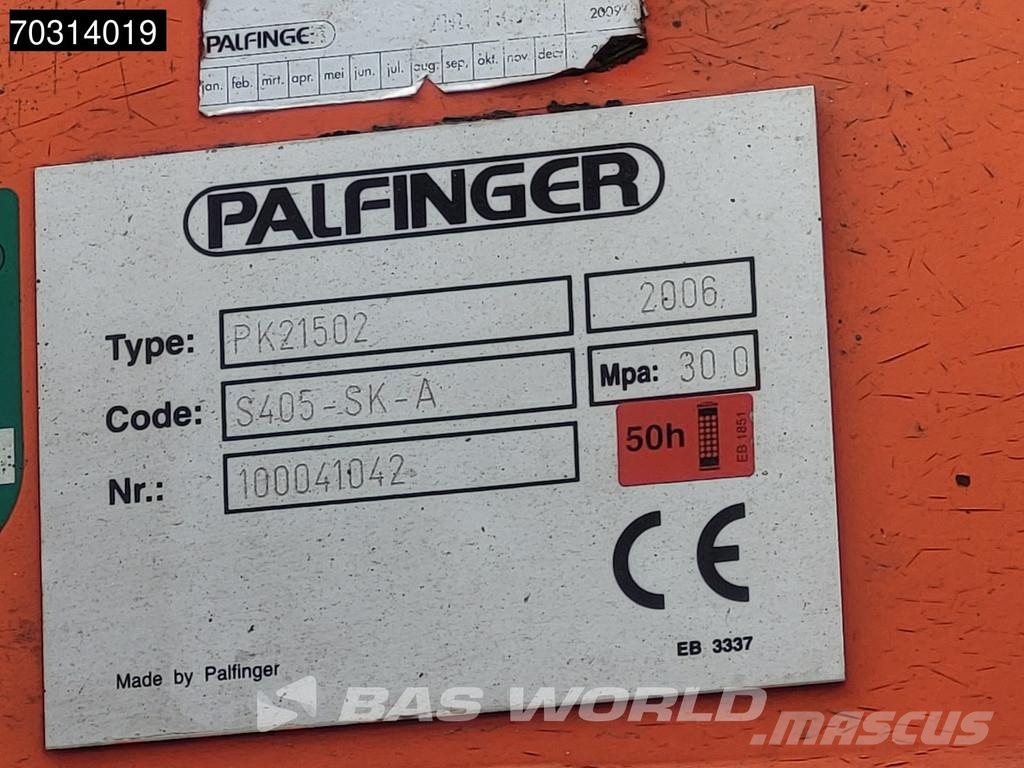 Volvo FM 340 FM 6X2 NL-Truck Palfinger PK21502 Kran Cran 훅 리프트 트럭