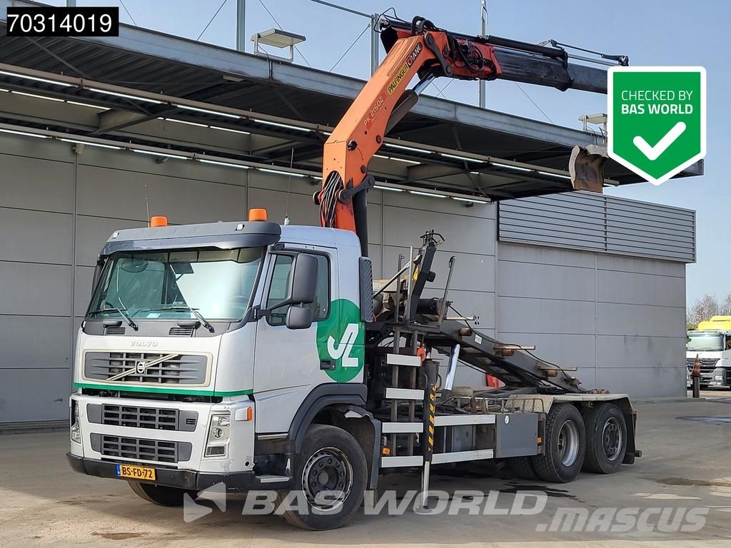 Volvo FM 340 FM 6X2 NL-Truck Palfinger PK21502 Kran Cran 훅 리프트 트럭