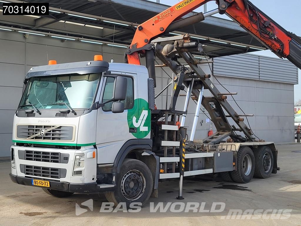 Volvo FM 340 FM 6X2 NL-Truck Palfinger PK21502 Kran Cran 훅 리프트 트럭