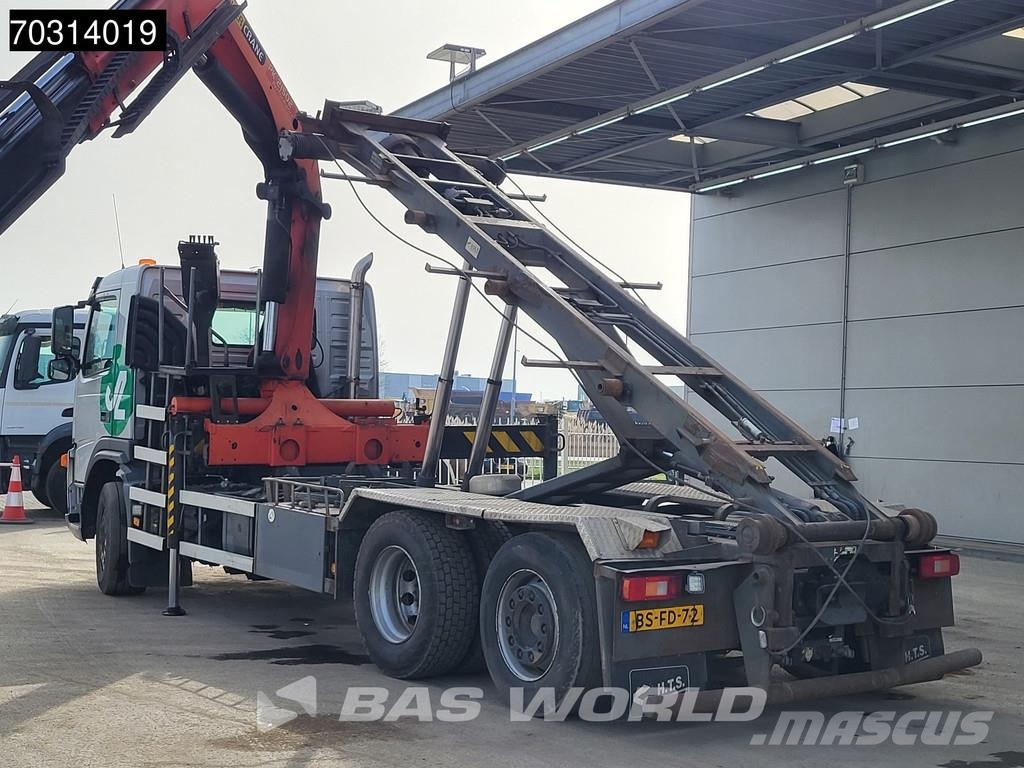 Volvo FM 340 FM 6X2 NL-Truck Palfinger PK21502 Kran Cran 훅 리프트 트럭