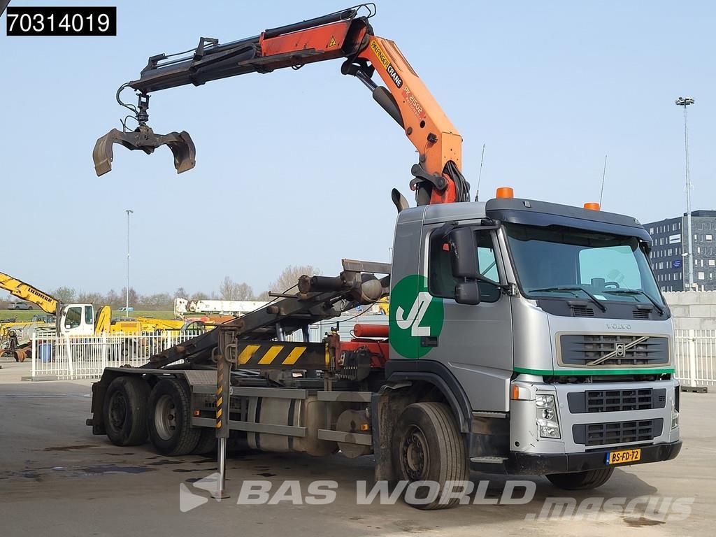 Volvo FM 340 FM 6X2 NL-Truck Palfinger PK21502 Kran Cran 훅 리프트 트럭