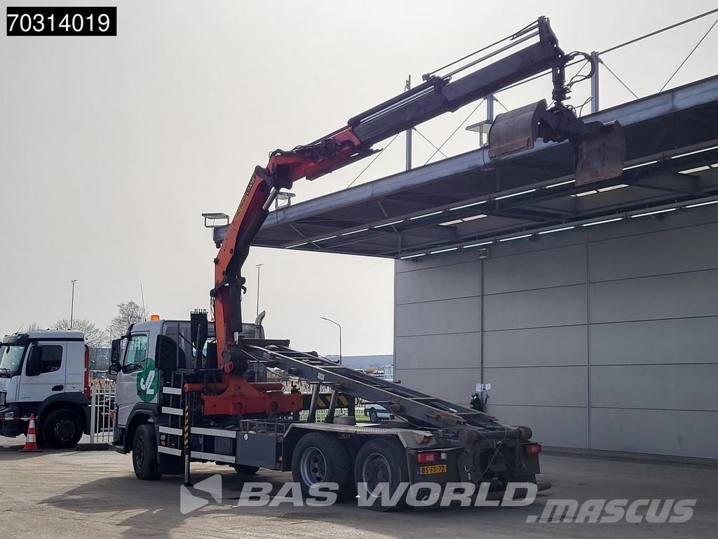 Volvo FM 340 FM 6X2 NL-Truck Palfinger PK21502 Kran Cran 훅 리프트 트럭