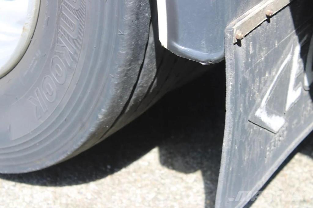 Van Eck 2 assen BPW AXLE- geen koeler Gesloten opbouw trailers