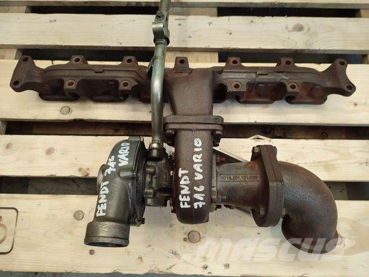 Fendt 716 Vario exhaust manifold Двигатели