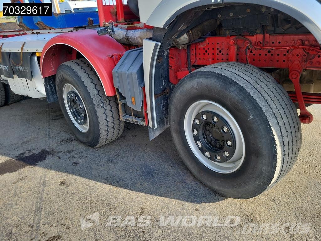 Mercedes-Benz Arocs 3658 8X4 ALUCAR Holztransporter Full Steel s Transporte de madera