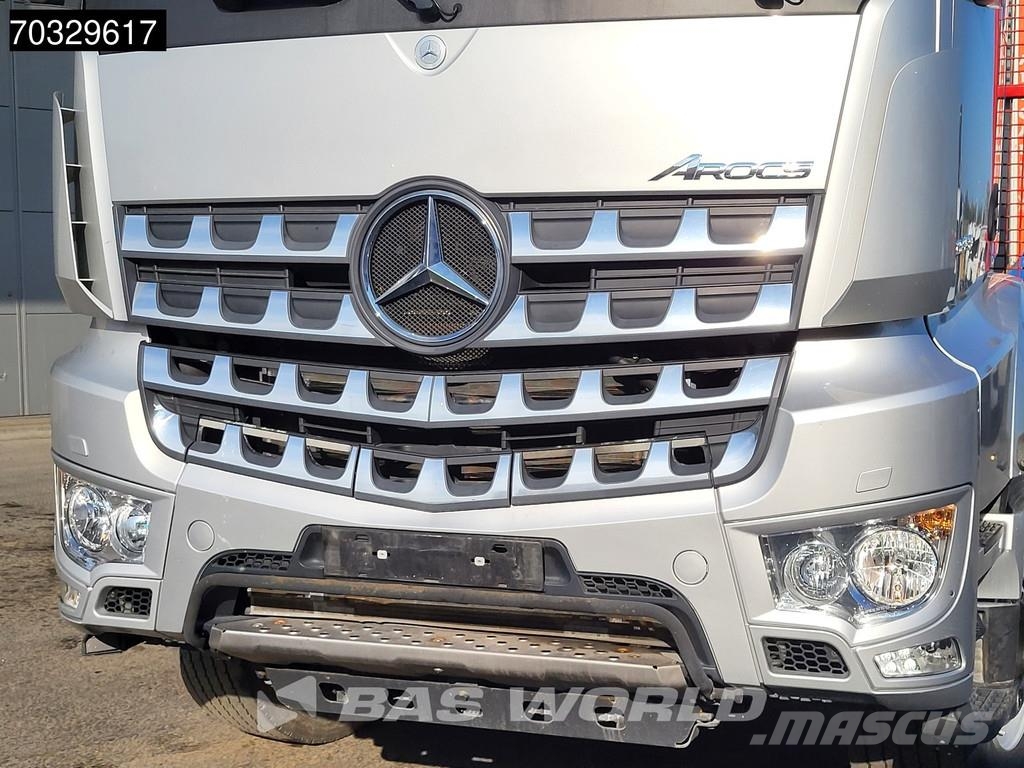 Mercedes-Benz Arocs 3658 8X4 ALUCAR Holztransporter Full Steel s Transporte de madera