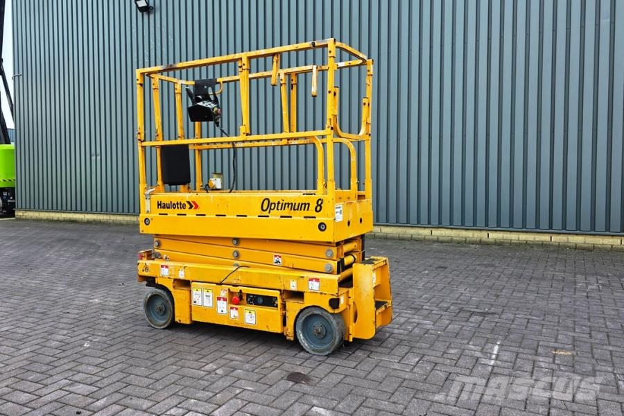 Haulotte Optimum 8 Electric, 7.77m Working Height, 230kg Ca Elevadores de tesoura
