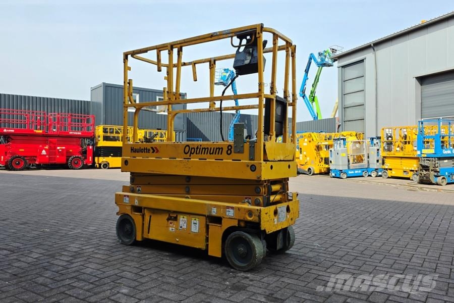 Haulotte Optimum 8 Electric, 7.77m Working Height, 230kg Ca Elevadores de tesoura