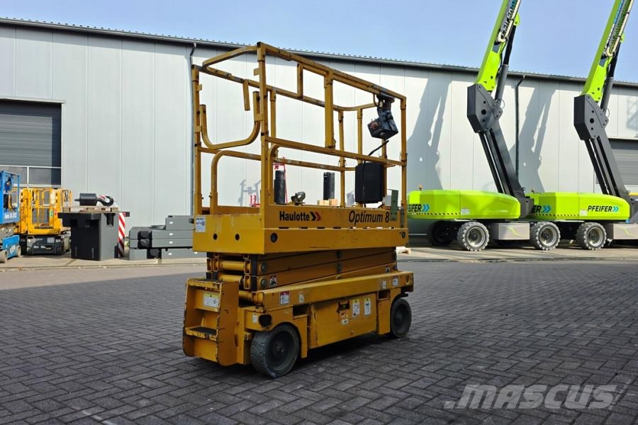 Haulotte Optimum 8 Electric, 7.77m Working Height, 230kg Ca Elevadores de tesoura