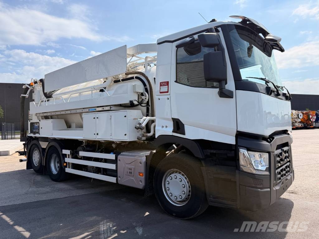 Renault T430 DTI 6x2 Hvidtved Larsen SLP 10.5 ADR Camiones aspiradores/combi