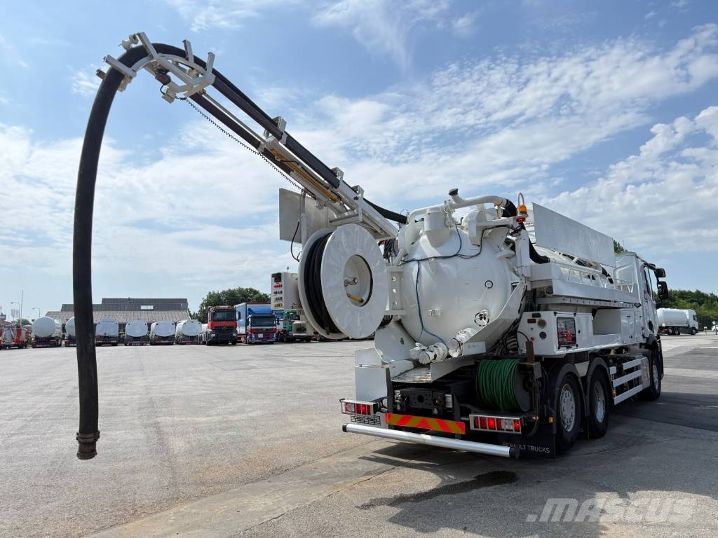 Renault T430 DTI 6x2 Hvidtved Larsen SLP 10.5 ADR Camiones aspiradores/combi