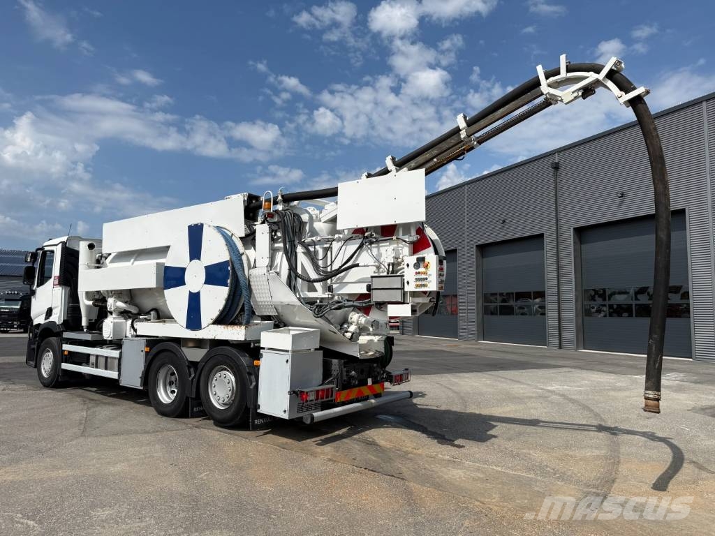 Renault T430 DTI 6x2 Hvidtved Larsen SLP 10.5 ADR Camiones aspiradores/combi