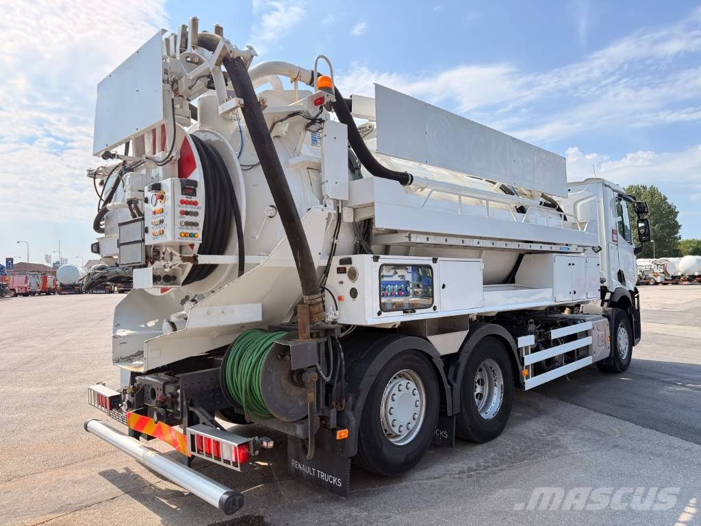 Renault T430 DTI 6x2 Hvidtved Larsen SLP 10.5 ADR Camiones aspiradores/combi