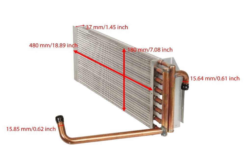 JCB Heater Core Radiator 30/926000 Radiatoriai