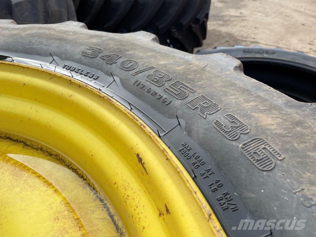 380/90R50 Hjul, Dæk og Fælge