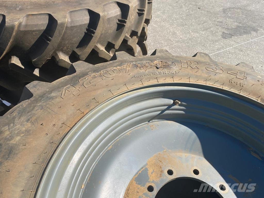 Bush Tyres ROWCROPS Hjul, Dæk og Fælge