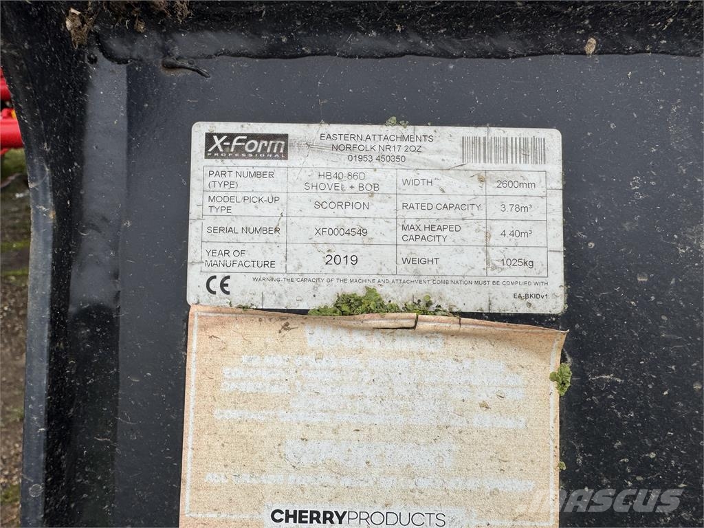 Cherry HB40-86D Kašike / Korpe