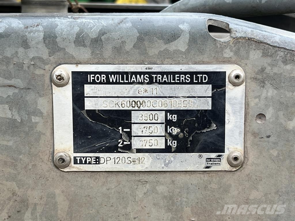 Ifor Williams DP1205-12 مقطورات للأغراض العامة