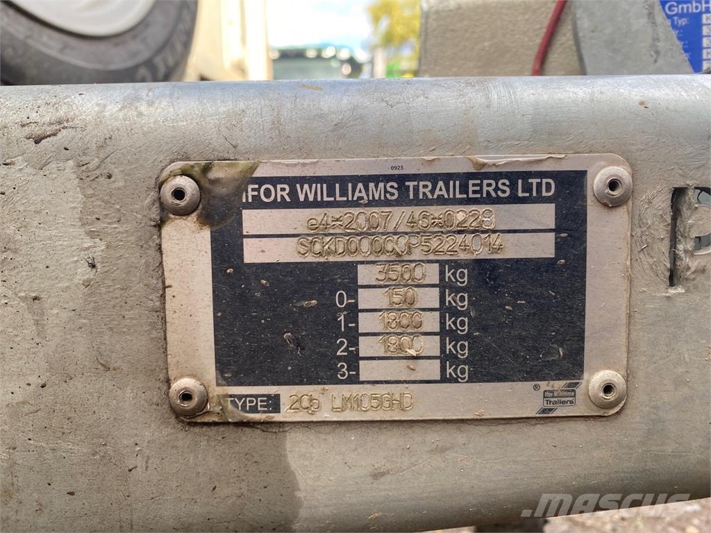 Ifor Williams LM105 Valníky