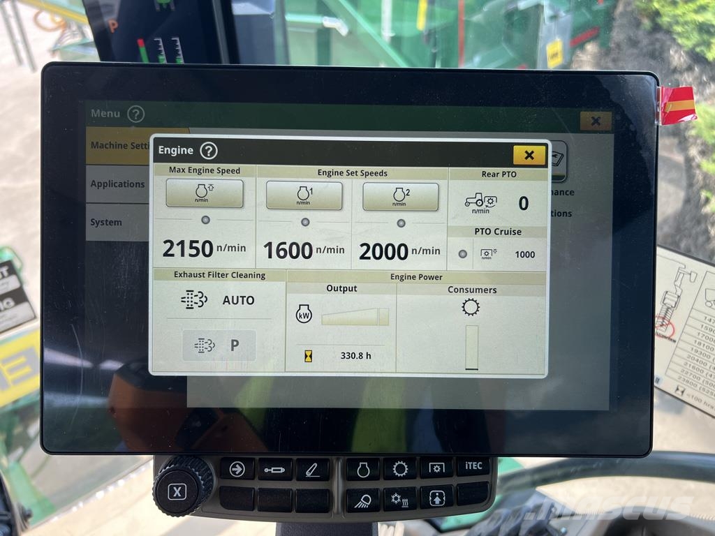 John Deere 8RX370 Ciągniki rolnicze