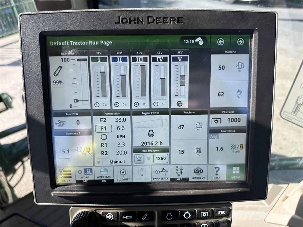 John Deere 8RX410 曳引機