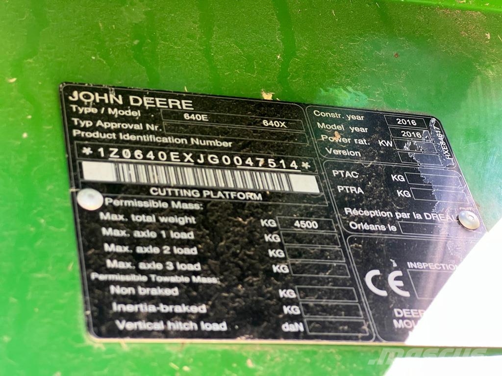 John Deere S790 COMBINE Комбайни