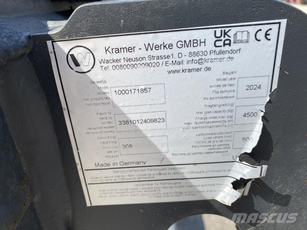 Kramer PALLET アタッチメント・部品、その他