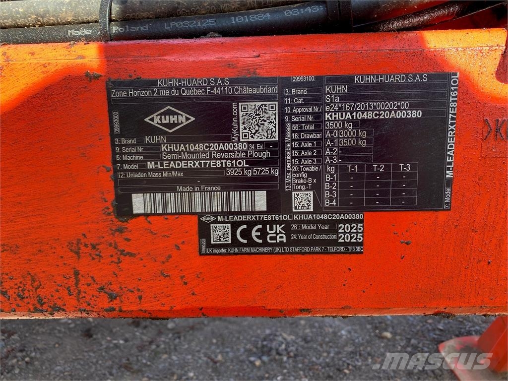 Kuhn MULTI LEADER Wentelploegen