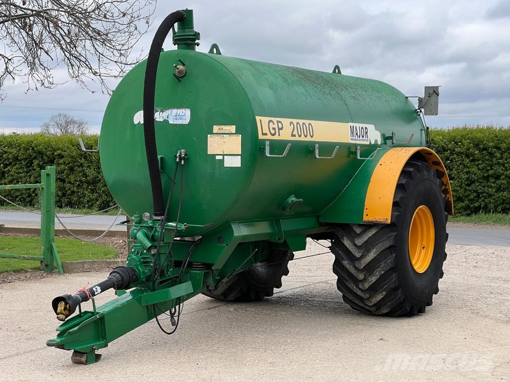 Major LGP2000 Slurry tankers
