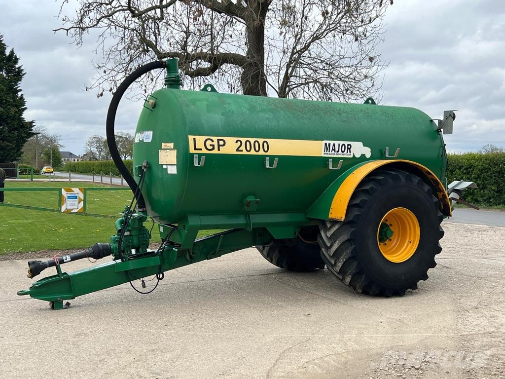 Major LGP2000 Slurry tankers