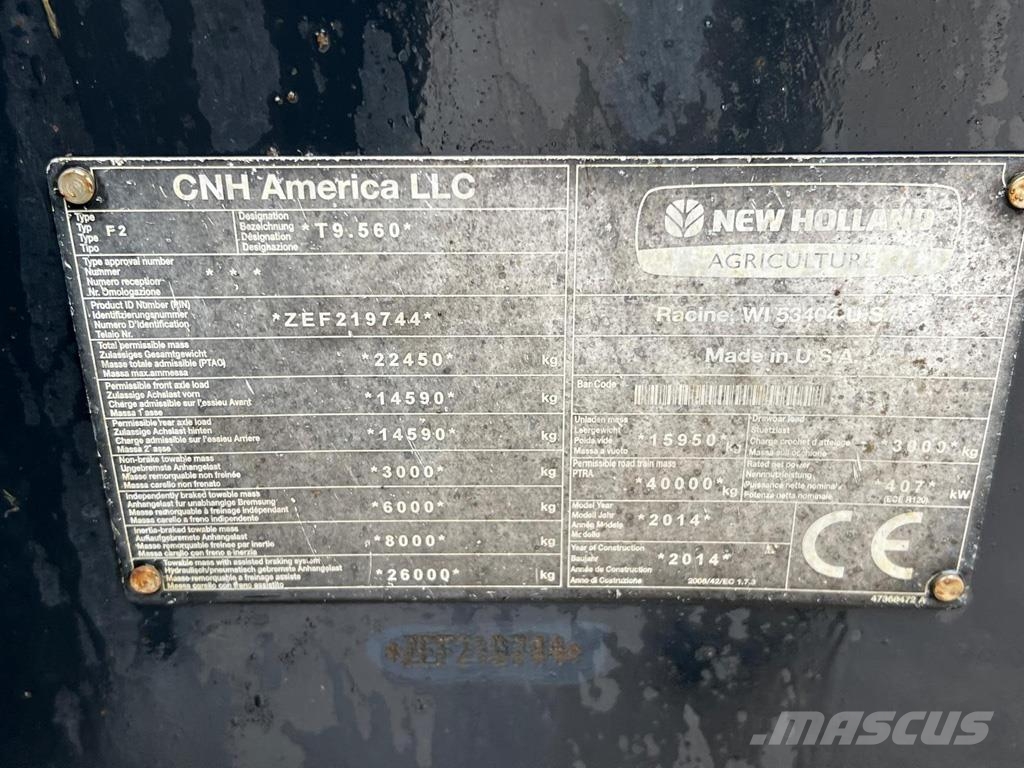 New Holland T9.560 Трактори