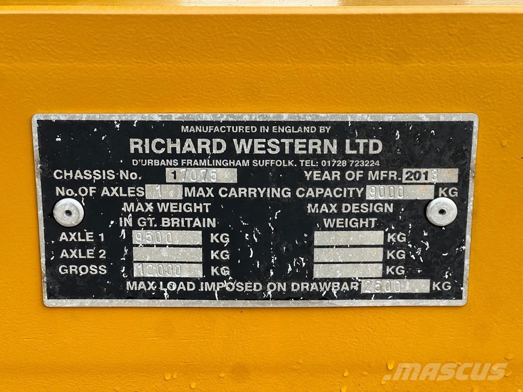 Richard Western ST20LP معدات توزيع السماد العضوي