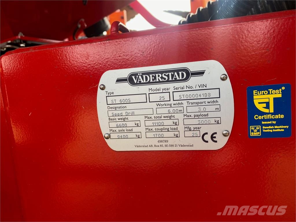 Väderstad SPIRIT 600 Ostale poljoprivredne mašine