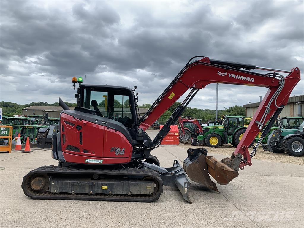 Yanmar SV86-7 Midikaivukoneet 7t - 12t