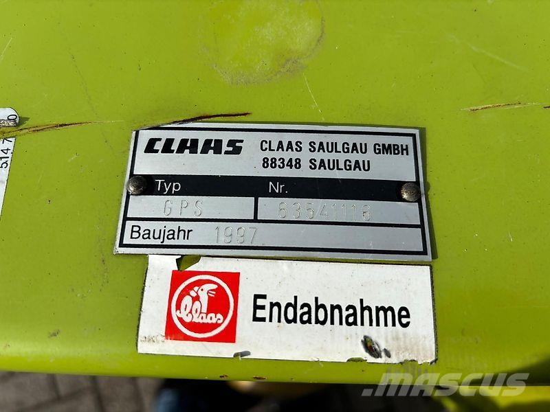 CLAAS MKS LKS adapter Lisavarustus ja komponendid