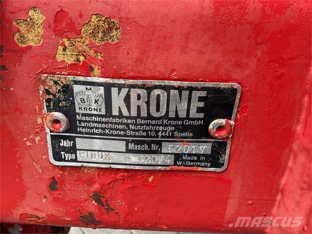 Krone Fidux S/120/4 Beet Chasse neige
