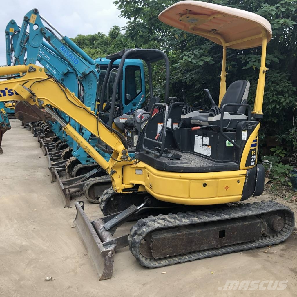 Komatsu PC 20 MR Mini bagri <7t