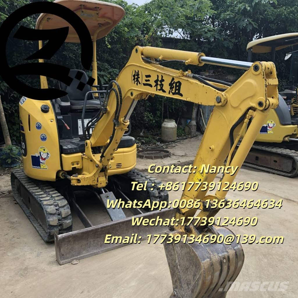Komatsu PC 20 MR Mini bagri <7t