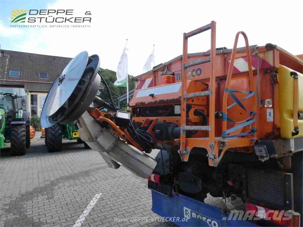 MB Trac Unimog U318 mit Schild+Streuer Maszyny rolnicze - Inne