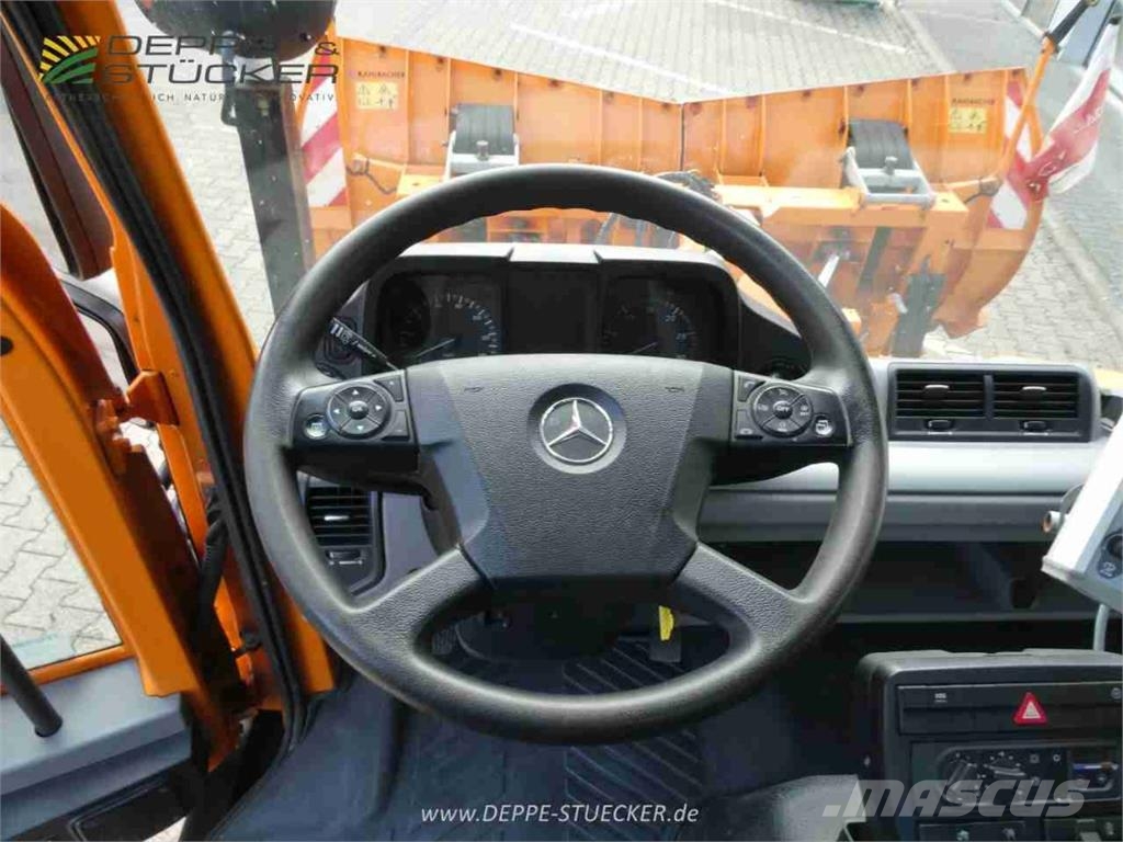 MB Trac Unimog U318 mit Schild+Streuer Maszyny rolnicze - Inne