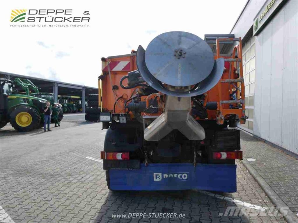MB Trac Unimog U318 mit Schild+Streuer Maszyny rolnicze - Inne
